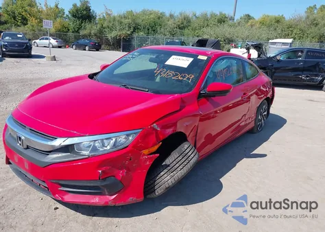 2017 Honda Civic Lx-P z USA, uszkodzony, nr VIN 2HGFC4B01HH305618
